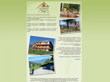 Campagne d'e-mailing d'un Chalet �t�