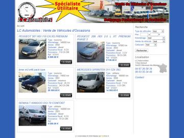 Site internet catalogue de v�hicules d'occasions